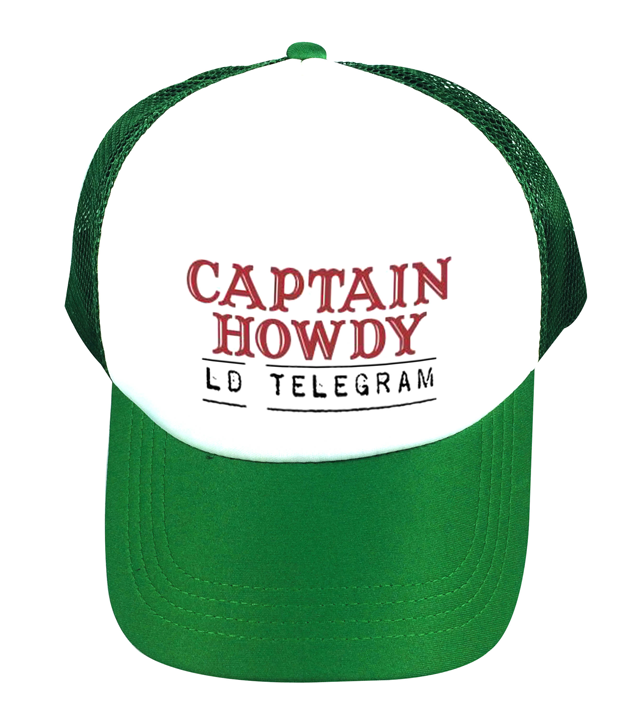 หมวกพิมพ์ captain howdy cap
